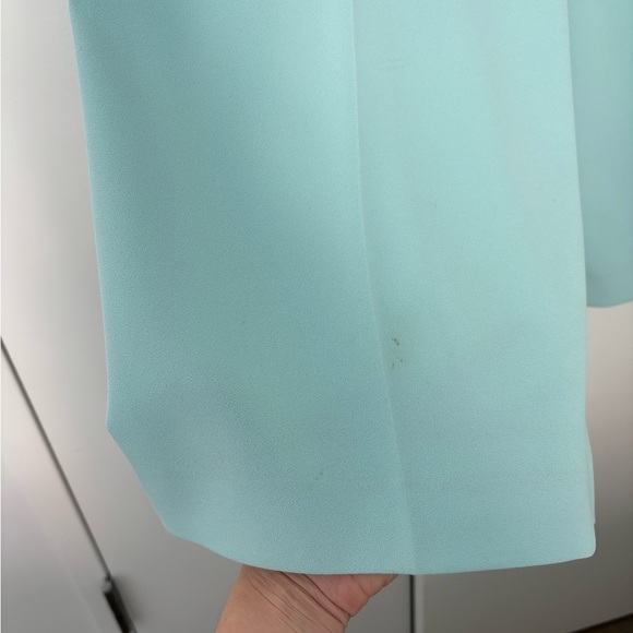 Alice + Olivia Dylan Wide Leg Pants - Light Blue (Julep) - Size 6 - Picture 11 of 11